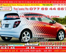 82345Tem xe Spark 2018 Độ tem xe Chevrolet Spark  nhan decal Tem che Spark đẹpTem xe Spark 2009 Độ tem Chevrolet Spark Tem dán sườn xe Spark Dán decal xe Spark_Độ xe Spark 2020 decaltrangtrixe  0776944667 tem kia tem i10